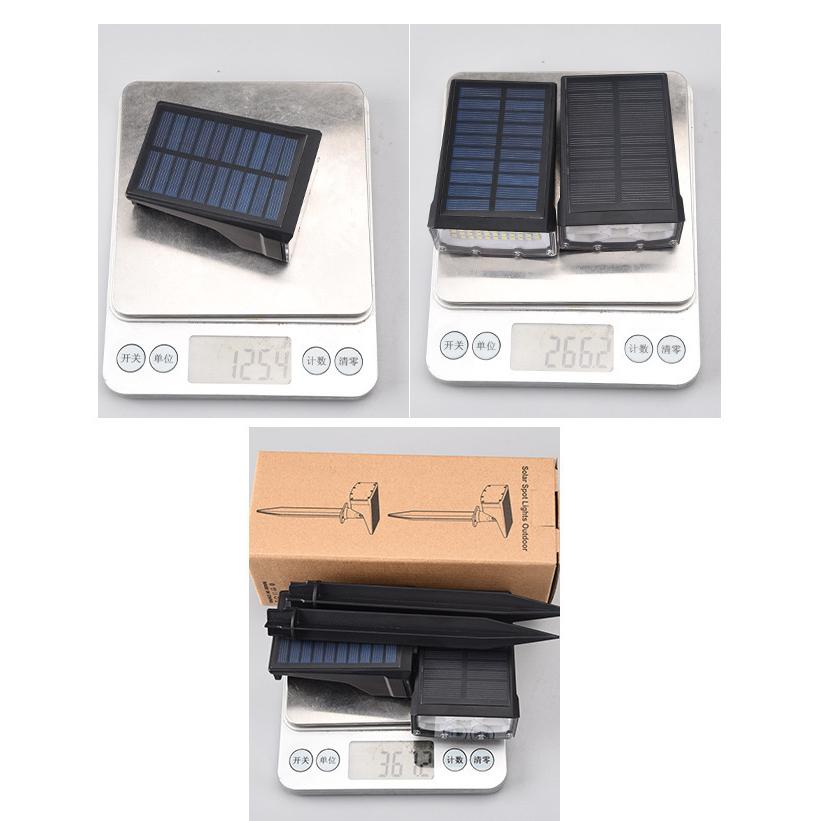 ☆四月科技能源☆光控太陽能燈 53LED射燈兩用地插草坪燈 家用室外景觀庭院壁燈花園照樹燈 A0034-細節圖4