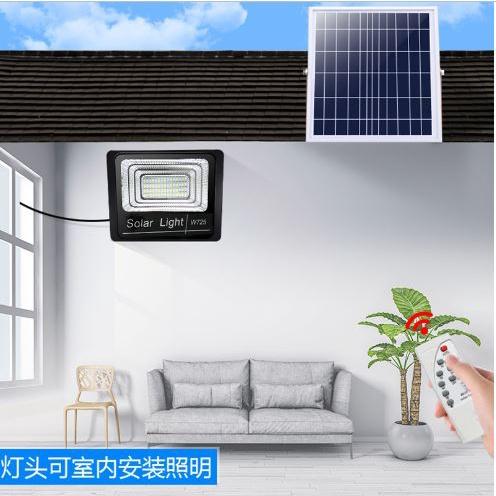 🍀四月科技能源🍀光控+人體感應太陽能燈戶外庭院燈50W超亮人體感應投光燈家用室內外照明路燈A0230-5-細節圖3