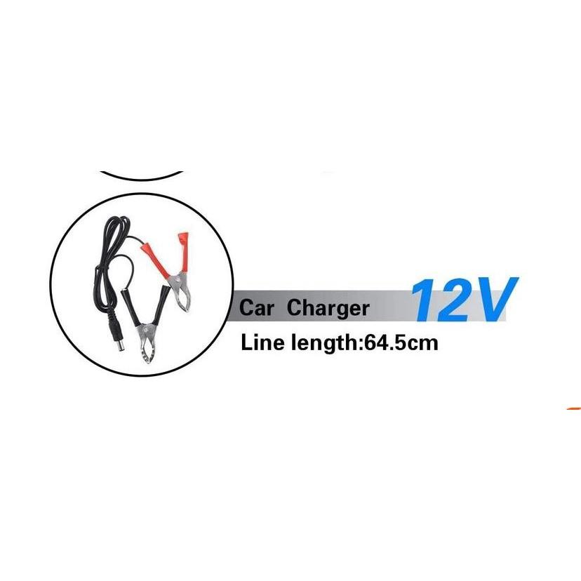 🍀四月科技能源🍀DC電源公頭轉鱷魚夾線 直流12V24V電源測試線5.5 2.1-細節圖2