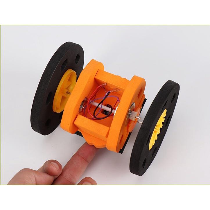 ☆四月科技能源☆新品創意科技小製作小發明DIY太陽能平衡車小學科學實驗手工套件-細節圖2