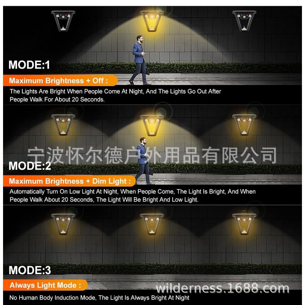 ☆四月科技能源☆光控新款太陽能景觀燈雙用戶外防水壁燈景觀燈草坪聚光圍牆燈A0453-細節圖6