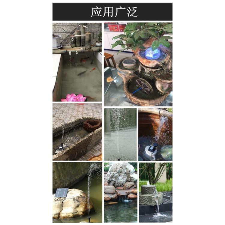 ☆四月科技能源☆JT180大功率太陽能噴泉水泵太陽能水泵花園流水循環造景養魚工廠(直驅)-細節圖4