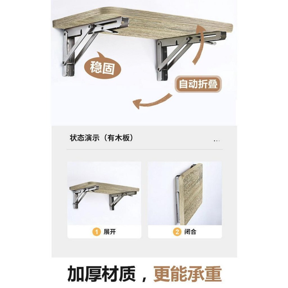 ╭☆April shop☆╮太陽能板專用 不銹鋼組件金屬支架太陽能電池板充電 可摺疊調節支架(一支價)-細節圖3