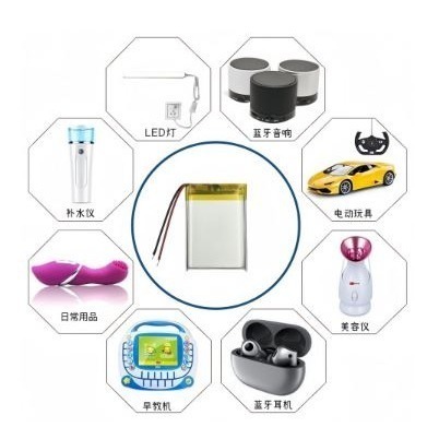 🇹🇼四月科技能源🍀3.7V聚合物鋰電芯041225 401225 402030 MP4 藍牙音響錄音筆 100MA-細節圖7