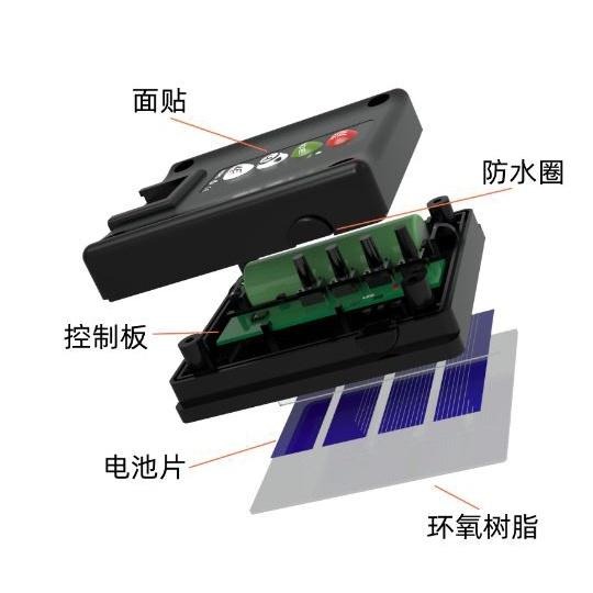 ☆四月科技能源☆配件區 太陽能燈串控制器小型光伏多晶太陽能套件DIY散件電池板控制盒[010-2]-細節圖4
