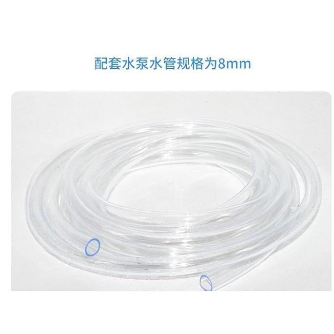 ╭四月科技能源╮太陽能6W太陽能板微型水泵 噴泉循環潛水泵 魚缸假山池塘抽水泵家用小水泵7.4V電池-細節圖6