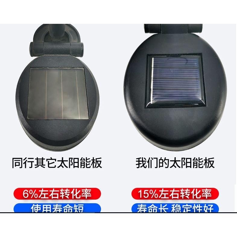 🇹🇼四月科技能源🍀光控太陽能燈 太陽能花燈玫瑰3頭庭院花園燈地插草坪燈景觀A0193-3-細節圖3