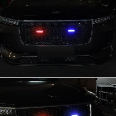 ☆四月科技能源☆光控汽車摩托電動車防追尾警示燈太陽能爆閃燈led紅藍彩燈免接線安裝A0313-2[012-2]-細節圖4