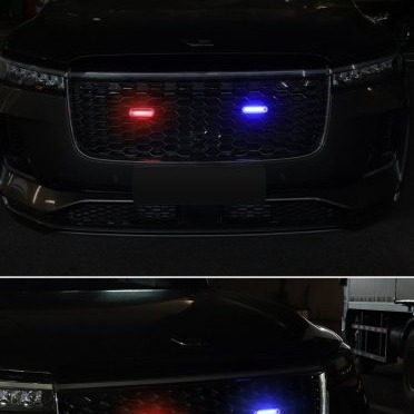 ☆四月科技能源☆光控汽車摩托電動車防追尾警示燈太陽能爆閃燈led紅藍彩燈免接線安裝(單價)A0313-2-細節圖4