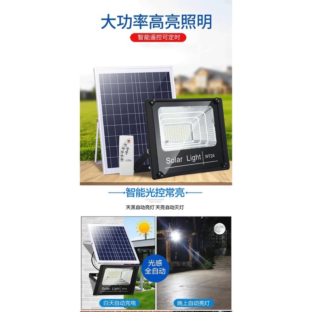 🍀四月科技能源🍀光控太陽能燈太陽能燈戶外庭院燈120/150W超亮人體感應投光燈家用室內外照明路燈 A0230-4-細節圖3