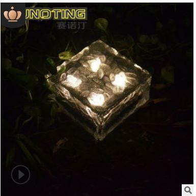 ☆四月科技能源☆光控太陽能燈 6LED水晶方磚地埋燈 太陽能草坪燈 四色 A0046-2-細節圖6