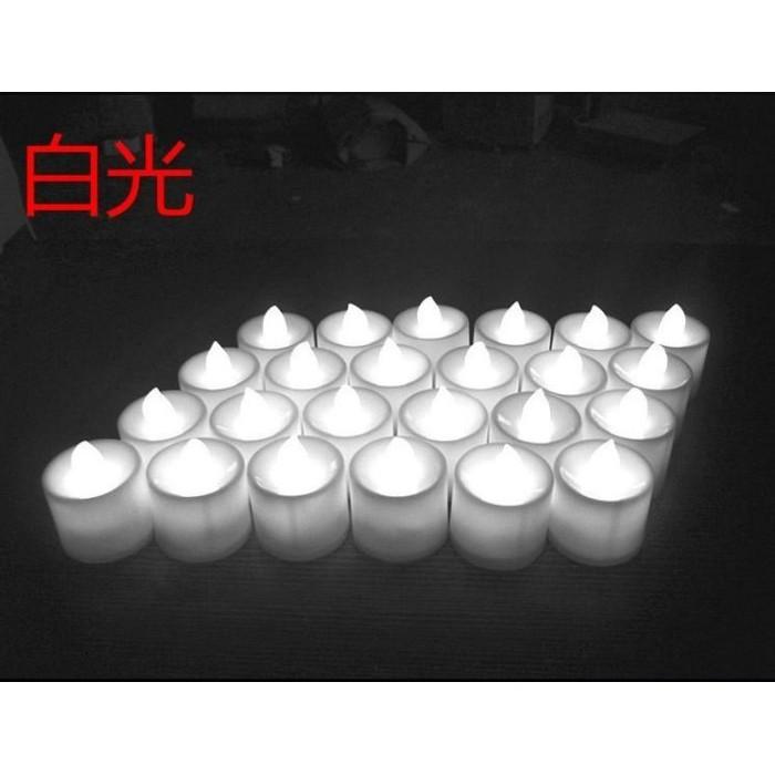 ☆四月科技能源☆大號LED電子蠟燭燈七彩/黃/白/紅光浪漫生日婚慶電子蠟燭燈變色小夜燈(單價)-細節圖2