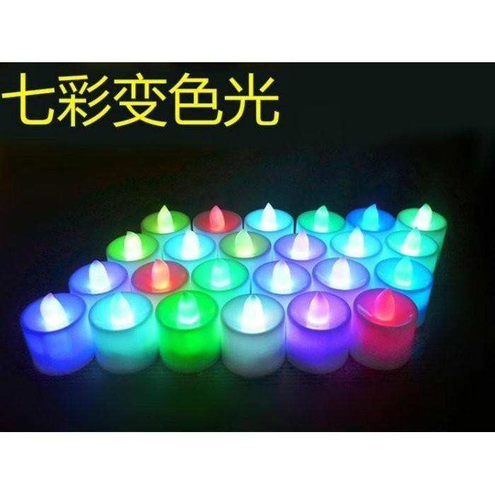 ☆四月科技能源☆大號LED電子蠟燭燈七彩/黃/白/紅光浪漫生日婚慶電子蠟燭燈變色小夜燈(單價)-細節圖4