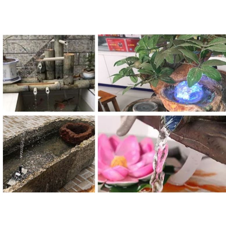 ╭☆April shop☆╮7V1.4WJT180單晶矽微型太陽能噴泉&太陽能水泵6種噴頭 C004-細節圖9