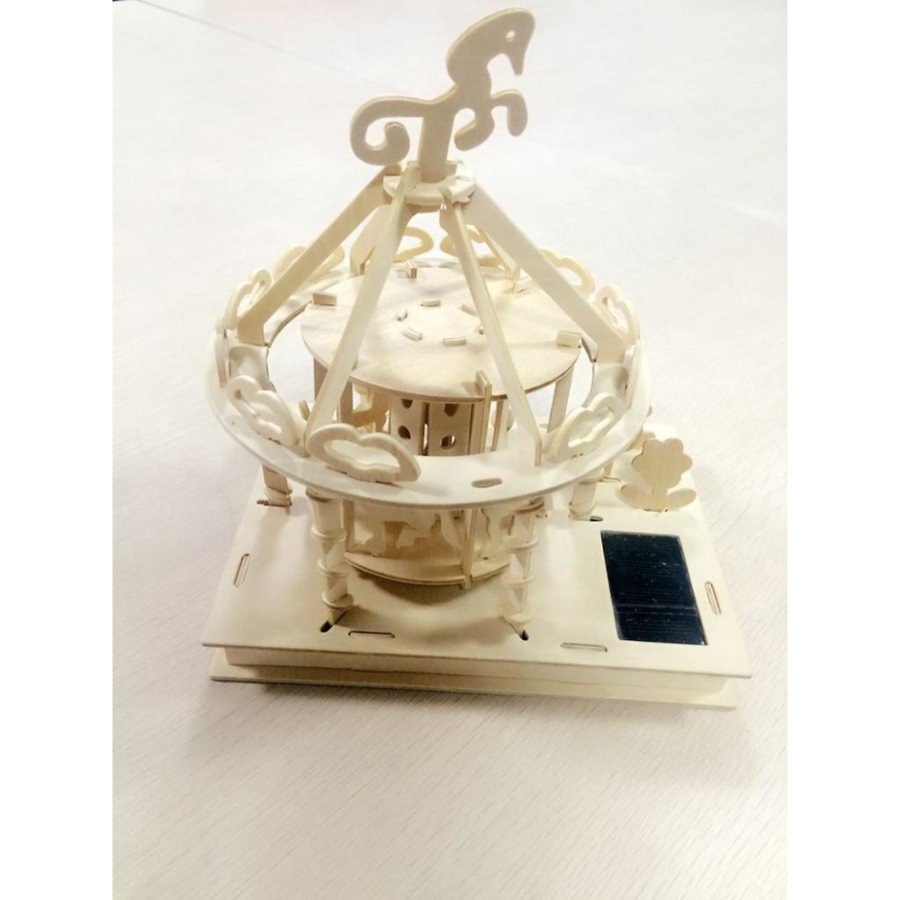 🍀四月科技能源🍀太陽能3D平圖 太陽能遊樂場 紀念品 益智玩具 A0058-細節圖5