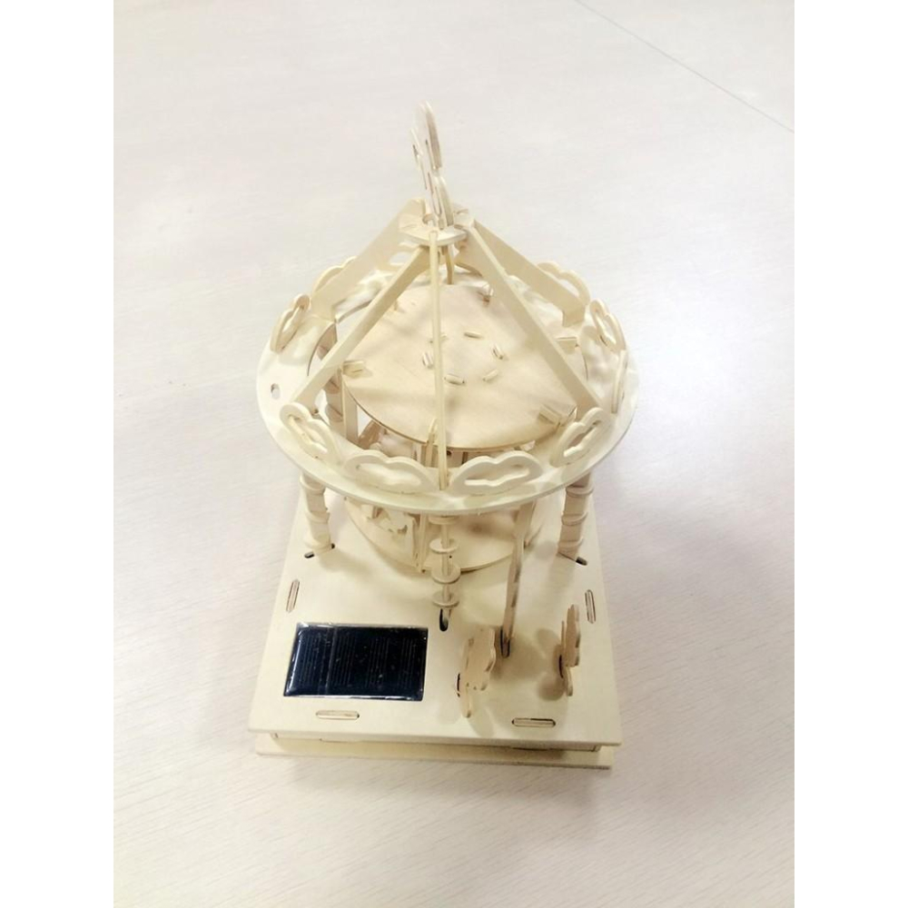 🍀四月科技能源🍀太陽能3D平圖 太陽能遊樂場 紀念品 益智玩具 A0058-細節圖6