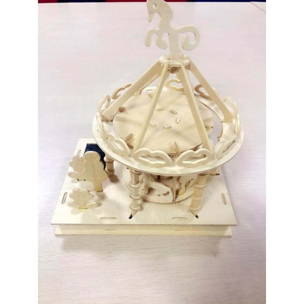 🍀四月科技能源🍀太陽能3D平圖 太陽能遊樂場 紀念品 益智玩具 A0058-細節圖7