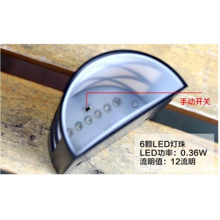 ╭☆April shop☆╮光控太陽能燈 6LED復古壁燈 庭院燈 裝飾燈A0407-細節圖4