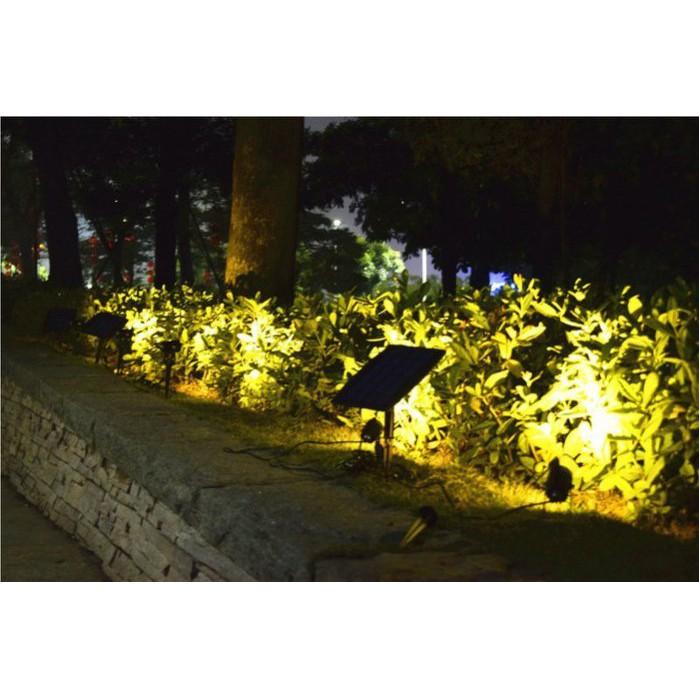 ☆四月科技能源☆光控太陽能鋁射燈 庭院太陽能LED燈 花園裝飾燈 戶外太陽能景觀(白/暖光)A0447-細節圖7