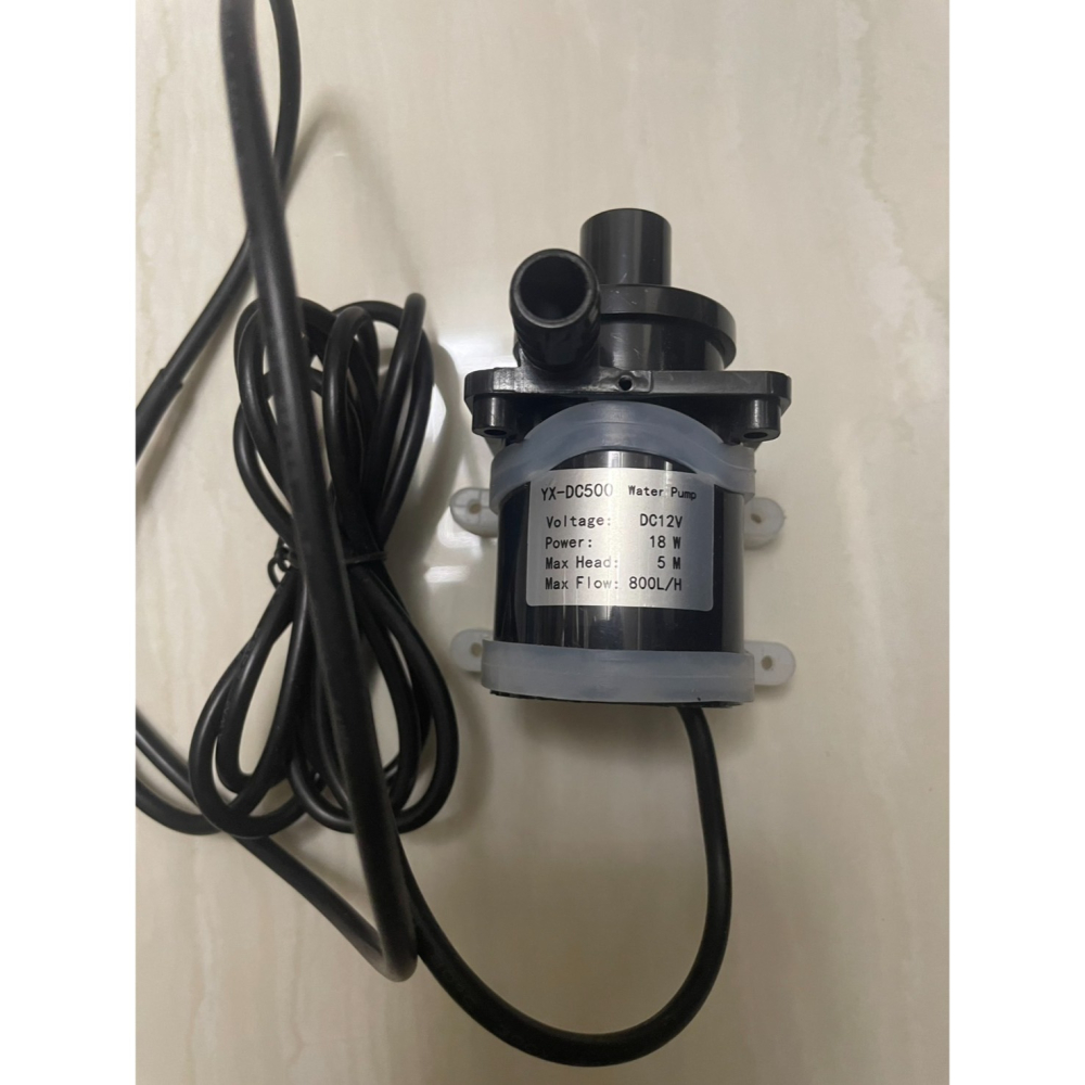 ☆四月科技能源☆50W12V太陽能抽水循環養魚竹筒流水無刷直流戶外防水魚缸水泵(帶電池16AH) C029-3-細節圖4