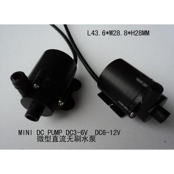 ☆四月科技能源☆迷你無刷直流小水泵微型泵JT160DC6-12v揚程1.8M 280L/H無刷C030[016-8]-細節圖2