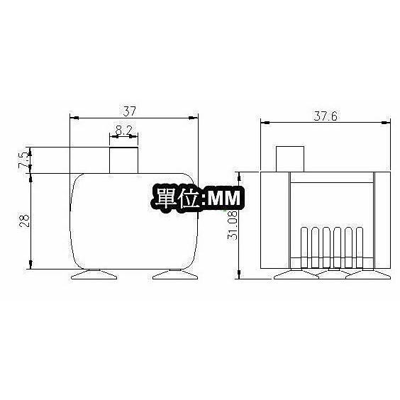 ☆四月科技能源☆JT180直流無刷微型潛水泵直流水泵（3.5-12V）揚程2.2米可調節水量靜音C025-細節圖4