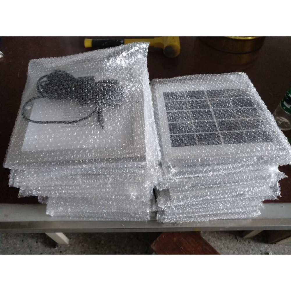 🍀四月科技能源🍀太陽能板 多晶高效太陽能電池板 玻璃鋁框5V2.5-3W充手機戶外充電光伏板-細節圖3