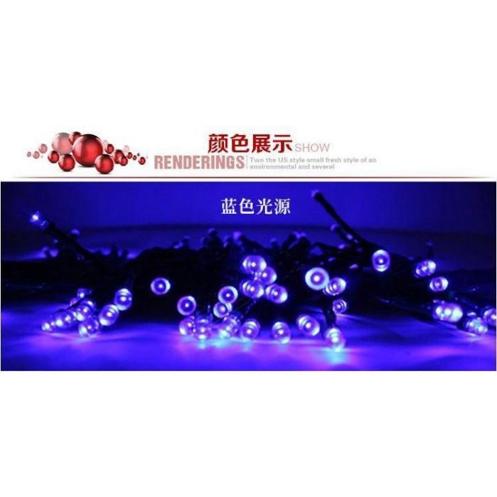 ☆四月科技能源☆光控太陽能燈 聖誕燈 節日彩燈/太陽能串燈/燈串500LED A0328-2-細節圖4