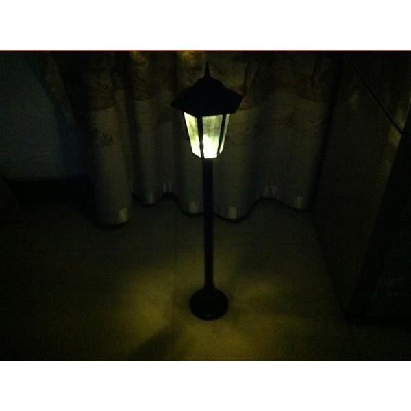 ╭☆April shop☆╮新款 宮廷式 光控10LED 太陽能燈 庭院燈 落地燈 站立燈 路燈A0223-3-細節圖2