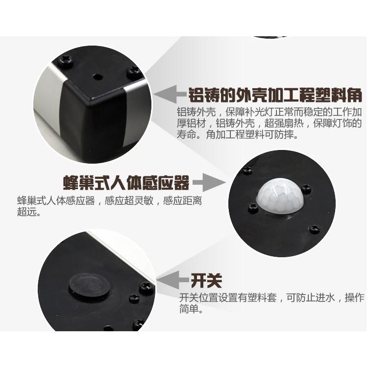 ╭☆April shop☆╮光控太陽能燈超亮LED 太陽能人體感應燈 壁燈 路燈 花園燈 A0237-1-細節圖5