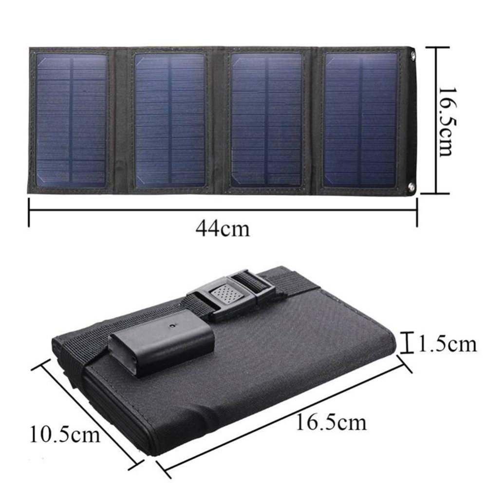 🇹🇼四月科技能源🍀10W太陽能充電板 太陽能折疊充電包 折疊包 移動電源A0257-2-細節圖2