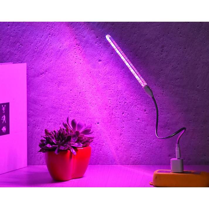 🍀四月科技能源🍀可太陽能 新款USB led植物燈生長燈室內補光燈花卉盆栽燈多肉檯燈-細節圖3