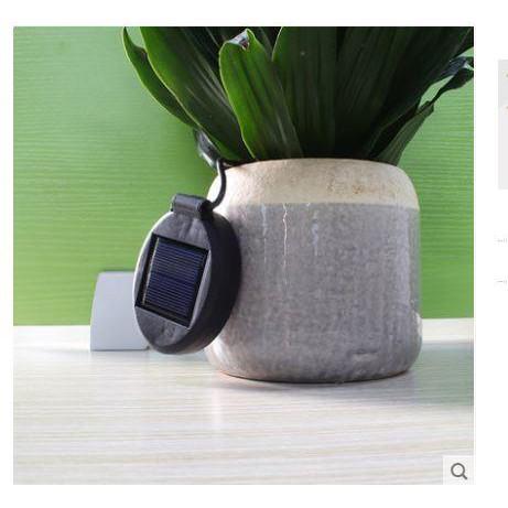 ☆四月科技能源☆光控太陽能燈 花盆燈戶外防水花盆裝飾燈 草帽 暖光LED燈珠 A0378-細節圖7