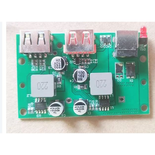 ☆四月科技能源☆5V2A 3A太陽能穩壓器 快充型雙口USB 太陽能折疊包/電池板專用USB接線盒[014-2]-細節圖2