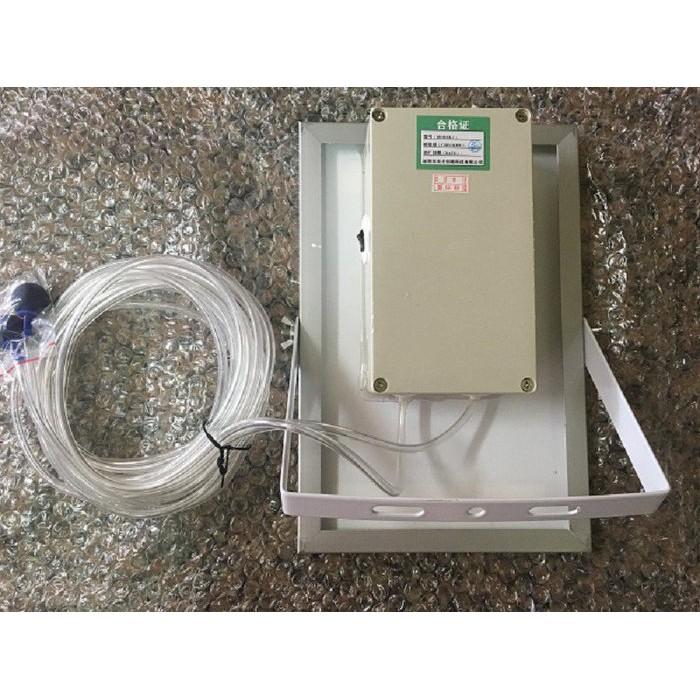 ☆四月科技能源☆太陽能增氧泵(雙泵) 玻璃鋁框太陽能製氧裝置水族水泵充氧泵釣魚家用增氧機戶外防水可存電A0096-3-細節圖2