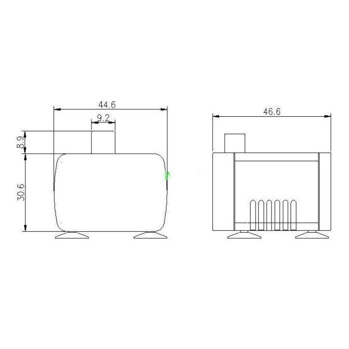 ☆四月科技能源☆JT280 12V微型直流無刷水泵 太陽能潛水泵 高揚程低噪音DIY造浪泵水族C042-細節圖5