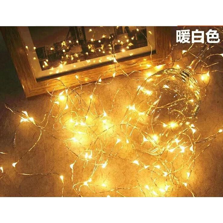 🍀四月科技能源🍀可太陽能 5V LED彩燈閃燈串燈USB燈串可隨身攜帶的LED銅線燈串低壓安全燈串[013-5]-細節圖4