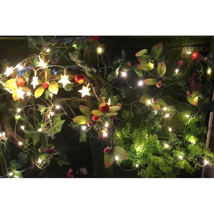 🍀四月科技能源🍀可太陽能 5V LED彩燈閃燈串燈USB燈串可隨身攜帶的LED銅線燈串低壓安全燈串[013-5]-細節圖7