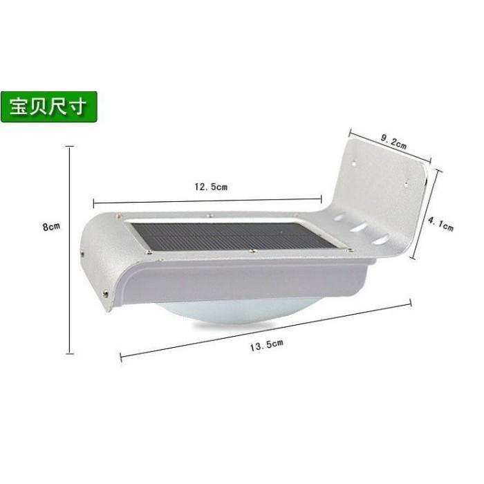 ☆四月科技能源☆太陽能燈 壁燈 光控+人體感應16LED白光太陽能燈 陽台燈A0123-3-細節圖6