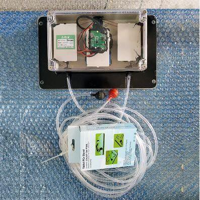 ☆四月科技能源☆太陽能增氧泵(雙泵) 太陽能製氧裝置水族水泵充氧泵釣魚家用增氧機戶外防水可存電A0096-3-細節圖2