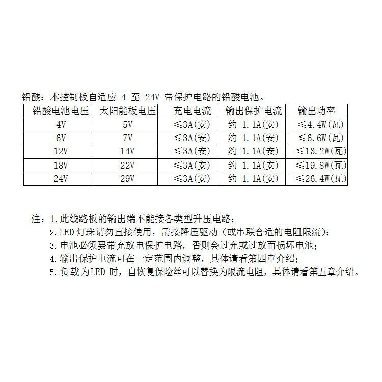 ☆四月科技能源☆太陽能燈電路控制板太陽能草坪燈控制器鋰電鉛酸電池光控控制板D01{015-10}-細節圖4