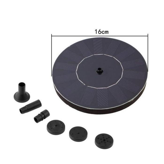 🇹🇼四月科技能源🍀太陽能漂浮噴泉 戶外魚池景觀微型直流無刷水泵抽水機 水泵 16cm C011-細節圖4