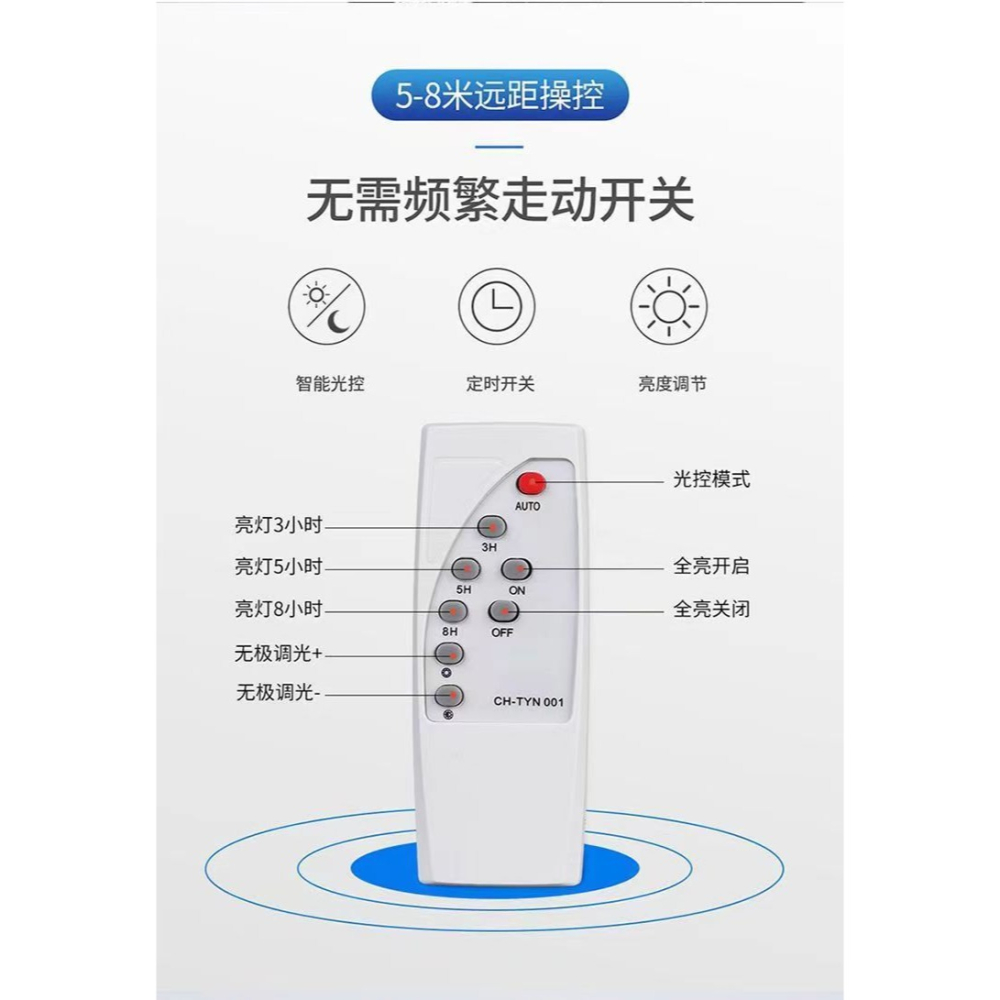 ☆四月科技能源☆養殖場太陽能燈40W養雞場專用led超亮養殖場暖光燈照明燈蛋雞節能燈A0021-2-細節圖3