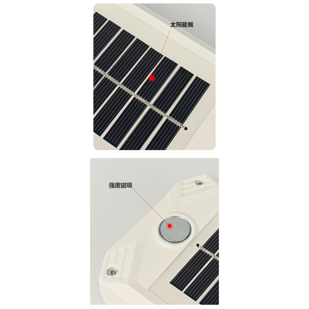 ☆四月科技能源☆全新太陽能戶外充電露營地攤燈緊急充電警示燈掛鉤磁吸充電寶照明A0417-2-細節圖10