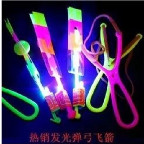 拉拉Lala＇s 彈射發光飛箭 小號彈弓閃光 飛天火箭燈 閃光飛天仙子9元-細節圖4