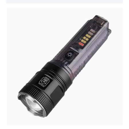 ☆四月科技能源☆太陽能白雷射手電筒高亮收點便攜式遠射鋼砲戶外LED迷你手電筒A0014[04-4]-細節圖10