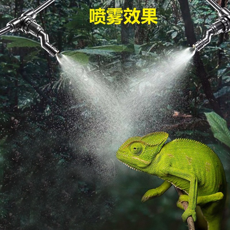 ☆四月科技能源☆智慧熱帶雨林定時噴淋系統植物加濕模擬降雨智慧太陽能噴霧系統A0062-細節圖5