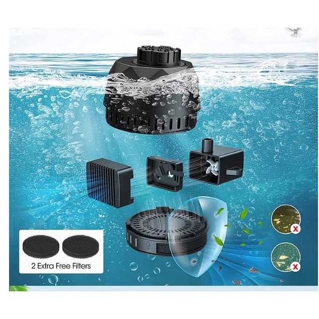 ☆四月科技能源☆太陽能噴泉太陽能噴泉池塘增氧花園魚池循環泵出口款C004-3-細節圖4