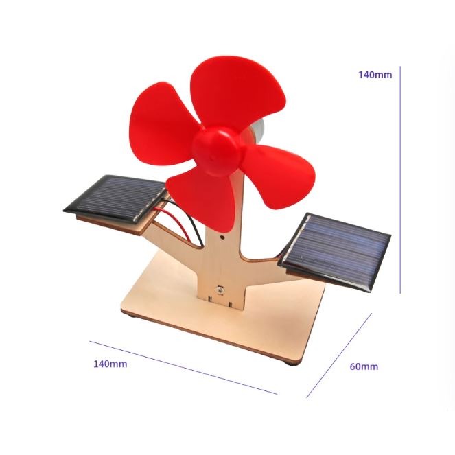 🍀四月科技能源🍀科技小製作太陽能風扇創意發明手工diy趣味科學實驗-細節圖4