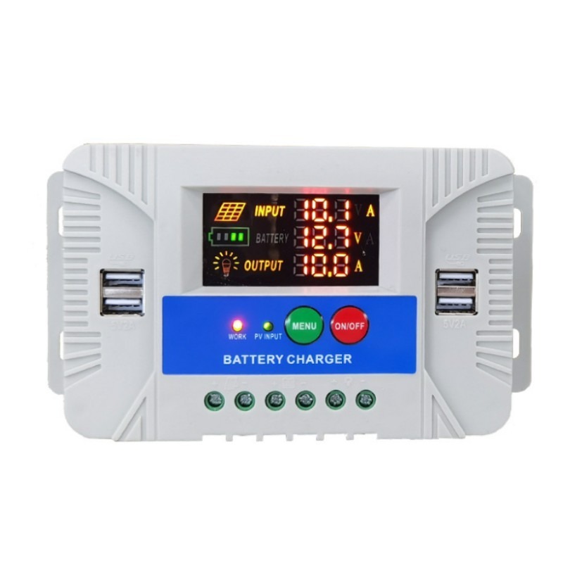 ☆四月科技能源☆太陽能控制器免設置彩色螢幕夜光顯示12V24V太陽能充電控制器光伏可顯示電流A0151-14[01-2]-規格圖9